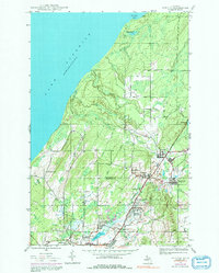 Ahmeek 1946 topographic map thumbnail