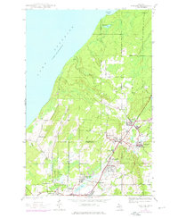 Ahmeek 1946 topographic map thumbnail