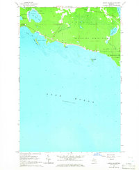 Albany Island 1964 topographic map thumbnail