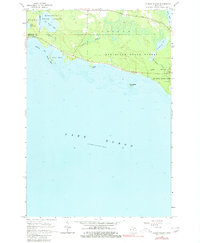 Albany Island 1964 topographic map thumbnail