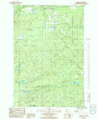 Alberta 1985 topographic map thumbnail