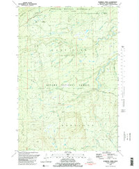Aldridge Creek 1981 topographic map thumbnail