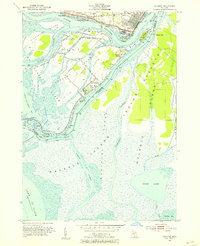 Algonac 1952 topographic map thumbnail