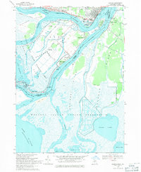 Algonac 1968 topographic map thumbnail