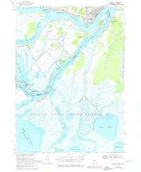 Algonac 1968 topographic map thumbnail