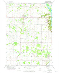 Allendale 1958 topographic map thumbnail