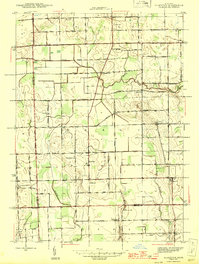 Allenton 1945 topographic map thumbnail