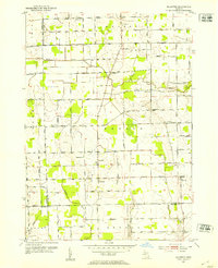 Allenton 1952 topographic map thumbnail