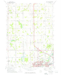 Alma North 1973 topographic map thumbnail