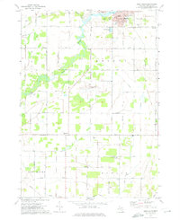 Alma South 1973 topographic map thumbnail