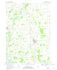 Almont 1968 topographic map thumbnail