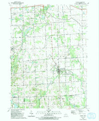 Almont 1991 topographic map thumbnail