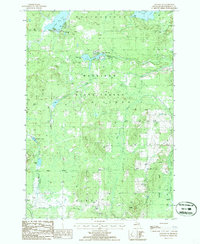 Atlanta SE 1986 topographic map thumbnail