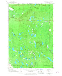Au Sable Point SE 1966 topographic map thumbnail