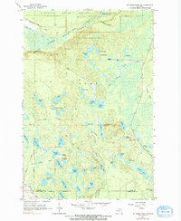 Au Sable Point SE 1966 topographic map thumbnail