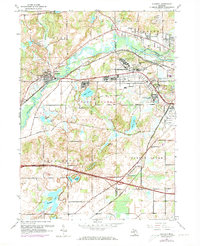 Augusta 1961 topographic map thumbnail