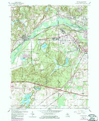 Augusta 1961 topographic map preview