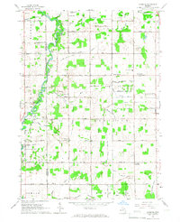 Aurelius 1965 topographic map thumbnail