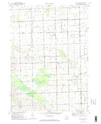 Bad Axe SE 1970 topographic map thumbnail