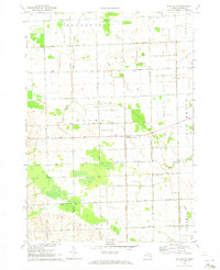 Bad Axe SE 1970 topographic map thumbnail