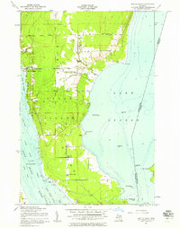 Baie De Wasai 1951 topographic map thumbnail