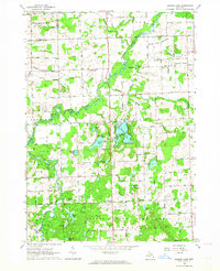 Barnes Lake 1963 topographic map thumbnail