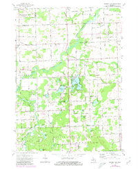 Barnes Lake 1963 topographic map thumbnail