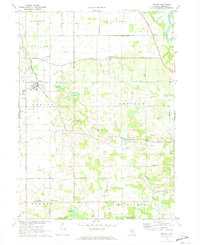 Baroda 1970 topographic map thumbnail