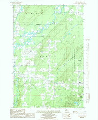 Bear Town 1985 topographic map thumbnail