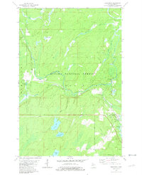 Beechwood 1981 topographic map thumbnail