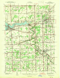 Belleville 1942 topographic map thumbnail