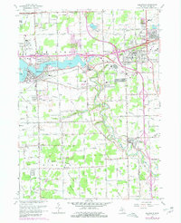 Belleville 1967 topographic map thumbnail