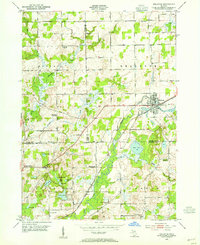 Bellevue 1947 topographic map thumbnail