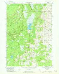 Bentley 1969 topographic map thumbnail