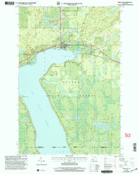 Bergland 1999 topographic map thumbnail