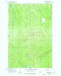 Bergland NE 1956 topographic map thumbnail