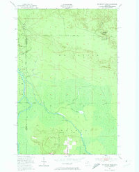 Big Beaver Creek 1951 topographic map thumbnail