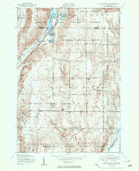 Big Bradford Lake 1951 topographic map thumbnail
