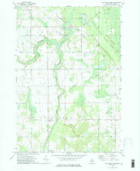 Big Ravine Creek 1972 topographic map thumbnail