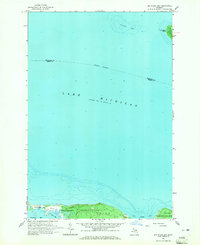 Big Stone Bay 1964 topographic map thumbnail