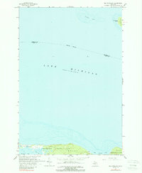 Big Stone Bay 1964 topographic map thumbnail