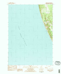 Bigsbie Lake 1983 topographic map thumbnail