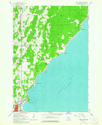 Birch Creek 1963 topographic map thumbnail