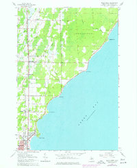 Birch Creek 1963 topographic map thumbnail