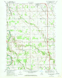 Birch Run South 1969 topographic map thumbnail