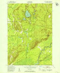 Black Creek 1949 topographic map thumbnail