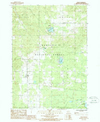 Boon 1987 topographic map thumbnail