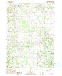 Bowens Mill 1982 topographic map thumbnail
