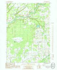 Bridgeton 1985 topographic map thumbnail
