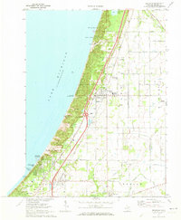 Bridgman 1970 topographic map thumbnail